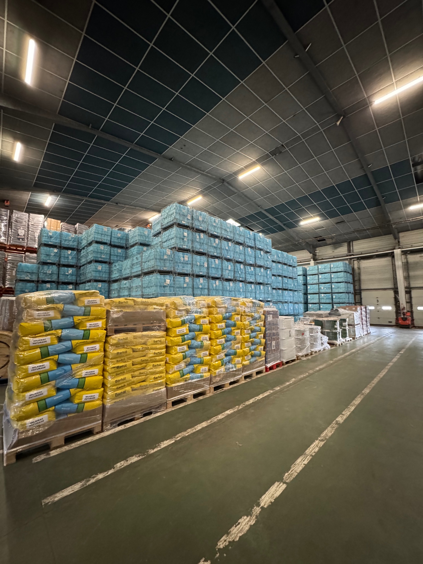 Stockage vrac et marchandises palettisées
